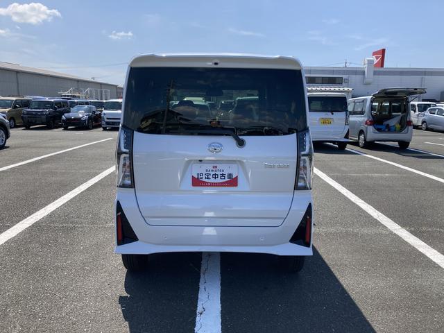 タントカスタムＸ１４インチアルミホイール　大型エアロバンパー　フルＬＥＤヘッドランプ　オート格納式カラードドアミラー　両側パワースライドドア　キーフリーシステム　プッシュボタンスタート（静岡県）の中古車