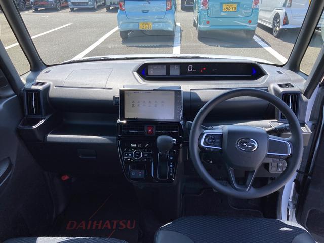 タントカスタムＸ１４インチアルミホイール　大型エアロバンパー　フルＬＥＤヘッドランプ　オート格納式カラードドアミラー　両側パワースライドドア　キーフリーシステム　プッシュボタンスタート（静岡県）の中古車