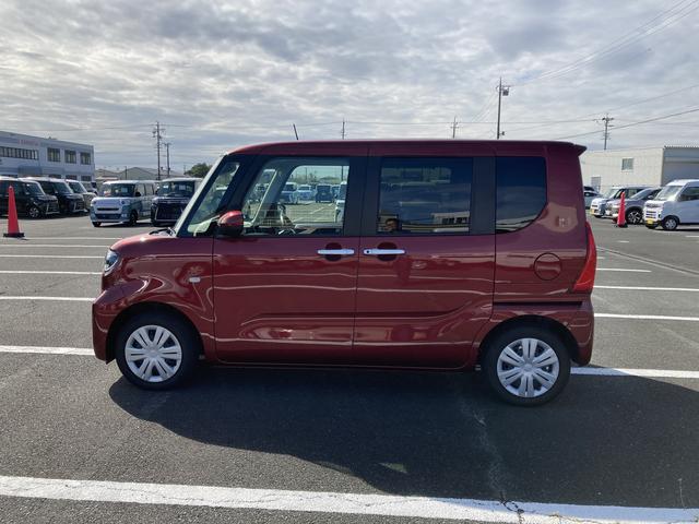 タントＸ１４インチフルホイールキャップ　フルＬＥＤヘッドランプ　オート格納式カラードドアミラー　左側パワースライドドア　ＴＦＴカラーマルチインフォメーションディスプレイ　フルファブリックシート（静岡県）の中古車