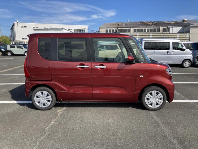 タントＸ１４インチフルホイールキャップ　フルＬＥＤヘッドランプ　オート格納式カラードドアミラー　左側パワースライドドア　ＴＦＴカラーマルチインフォメーションディスプレイ　フルファブリックシート（静岡県）の中古車