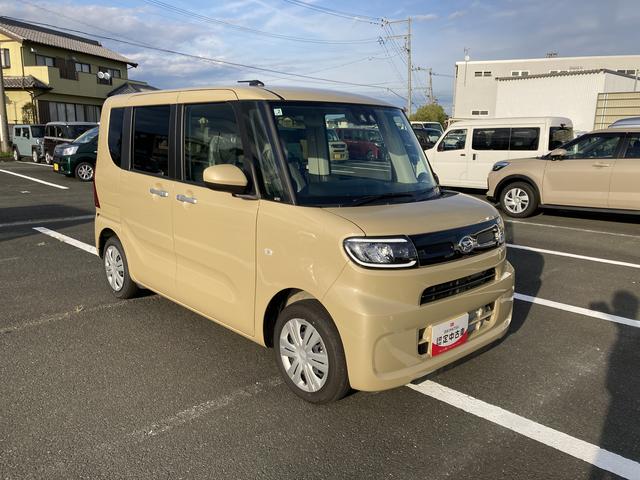 タントＸ１４インチフルホイールキャップ　フルＬＥＤヘッドランプ　オート格納式カラードドアミラー　左側パワースライドドア　ＴＦＴカラーマルチインフォメーションディスプレイ　フルファブリックシート（静岡県）の中古車