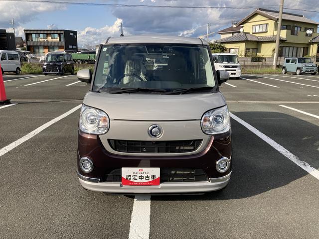 ムーヴキャンバスＧブラックインテリアＶＳ　ＳＡIII１４インチフルホイールキャップ　ＬＥＤヘッドランプ　キーフリーシステム　両側パワースライドドア　オートエアコン（プッシュ式）　オートライト　置きラクボックス（静岡県）の中古車