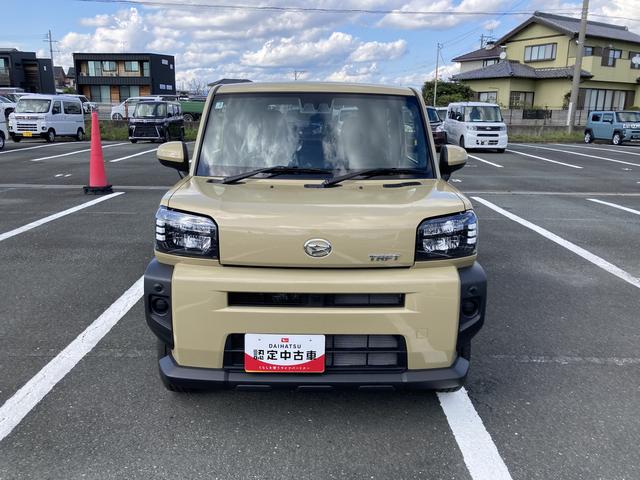 タフトＸ１５インチスチールホイール（ブラック塗装）　マニュアルレベリング機能付フルＬＥＤヘッドランプ　マルチインフォメーションディスプレイ	　キーフリーシステム　プッシュボタンスタート（静岡県）の中古車