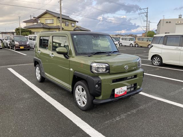 タフトＧ１５インチアルミホイール　オートレベリング機能付フルＬＥＤヘッドランプ　ＬＥＤフォグランプ　本革巻ステアリングホイール　本革巻インパネセンターシフト　ＴＦＴカラーマルチインフォメーションディスプレイ（静岡県）の中古車