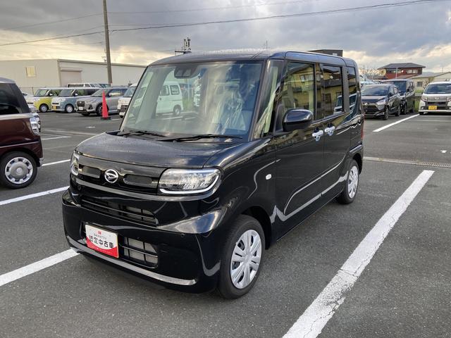 タントX14インチフルホイールキャップ フルLEDヘッドランプ オート格納式カラードドアミラー 左側パワースライドドア TFTカラーマルチインフォメーションディスプレイ フルファブリックシート(静岡県)の中古車