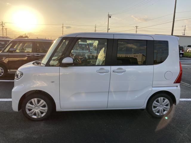 タントＸ１４インチフルホイールキャップ　フルＬＥＤヘッドランプ　オート格納式カラードドアミラー　左側パワースライドドア　ＴＦＴカラーマルチインフォメーションディスプレイ　フルファブリックシート（静岡県）の中古車