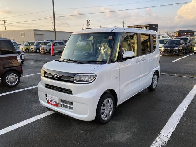 タントＸ１４インチフルホイールキャップ　フルＬＥＤヘッドランプ　オート格納式カラードドアミラー　左側パワースライドドア　ＴＦＴカラーマルチインフォメーションディスプレイ　フルファブリックシート（静岡県）の中古車