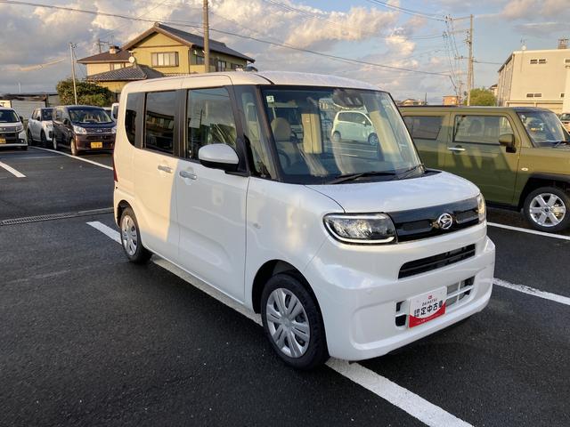 タントＸ１４インチフルホイールキャップ　フルＬＥＤヘッドランプ　オート格納式カラードドアミラー　左側パワースライドドア　ＴＦＴカラーマルチインフォメーションディスプレイ　フルファブリックシート（静岡県）の中古車