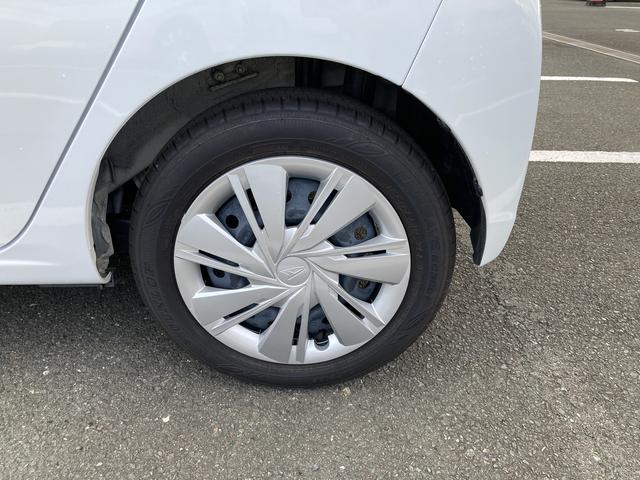 ミライースＸ　ＳＡIII１４インチフルホイールキャップ　ＬＥＤヘッドランプ　電動格納式（カラード）ドアミラー　自発光式デジタルメーターブルーイルミネーションメーター　マニュアルエアコン（ダイヤル式）　キーレスエントリー（静岡県）の中古車