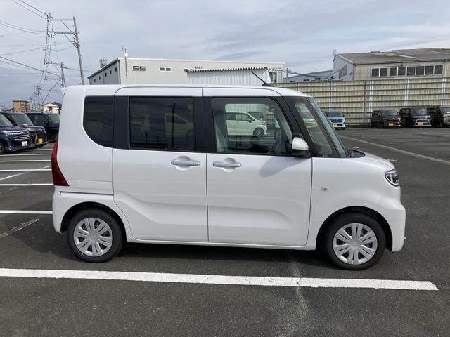 タントＸターボ１４インチフルホイールキャップ　フルＬＥＤヘッドランプ　オート格納式カラードドアミラー　左側パワースライドドア　ＴＦＴカラーマルチインフォメーションディスプレイ　フルファブリックシート（静岡県）の中古車