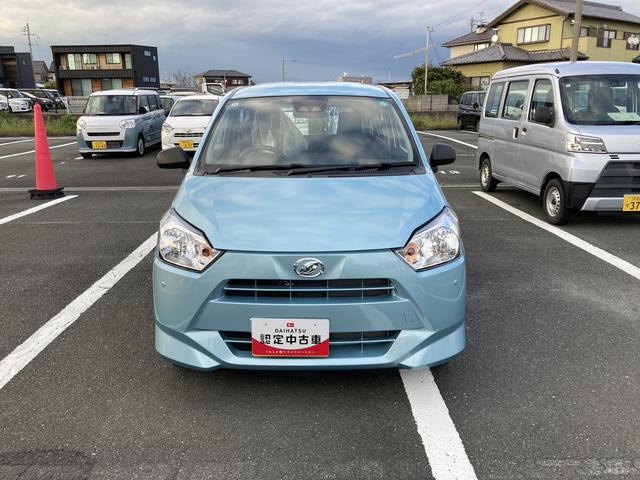 ミライースＬ　ＳＡIII１３インチフルホイールキャップ　マルチリフレクターハロゲンヘッドランプ　可倒式ドアミラー　自発光式デジタルメーターアンバーイルミネーションメーター　マニュアルエアコン（ダイヤル式）　キーレスエントリー（静岡県）の中古車