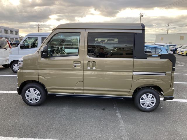 アトレーアトレーデッキバン１２インチフルホイールキャップ　オートエアコン　キーフリーシステム　スペアタイヤ　ＬＥＤヘッドランプ　パワースライドドア（両側）（静岡県）の中古車