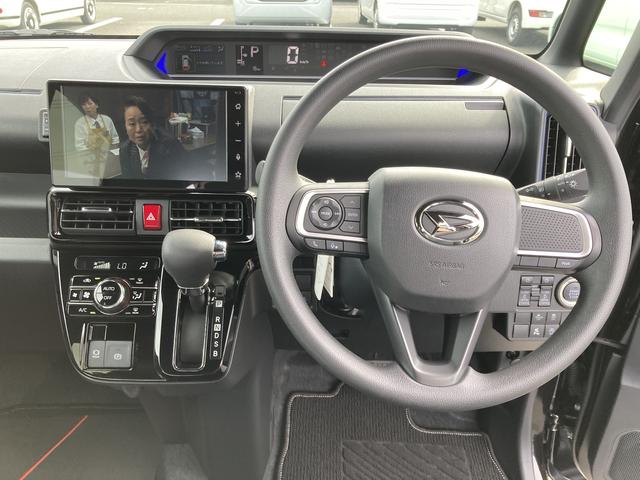 タントカスタムＸ１４インチアルミホイール　大型エアロバンパー　フルＬＥＤヘッドランプ　オート格納式カラードドアミラー　両側パワースライドドア　キーフリーシステム　プッシュボタンスタート（静岡県）の中古車