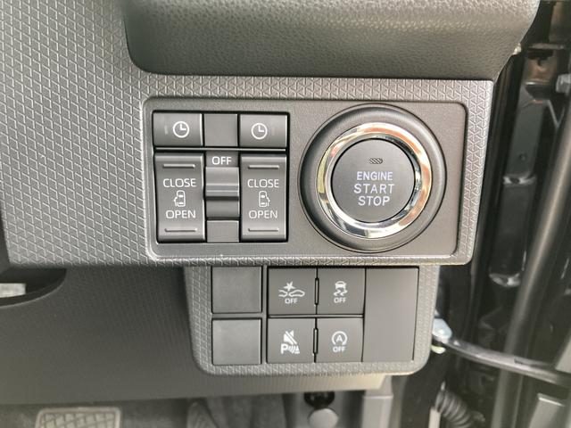 タントカスタムＸ１４インチアルミホイール　大型エアロバンパー　フルＬＥＤヘッドランプ　オート格納式カラードドアミラー　両側パワースライドドア　キーフリーシステム　プッシュボタンスタート（静岡県）の中古車