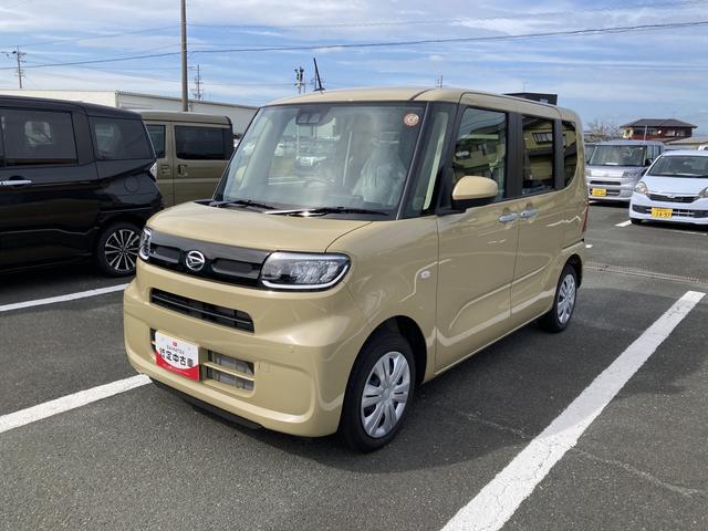 タントＸ１４インチフルホイールキャップ　フルＬＥＤヘッドランプ　オート格納式カラードドアミラー　左側パワースライドドア　ＴＦＴカラーマルチインフォメーションディスプレイ　フルファブリックシート（静岡県）の中古車