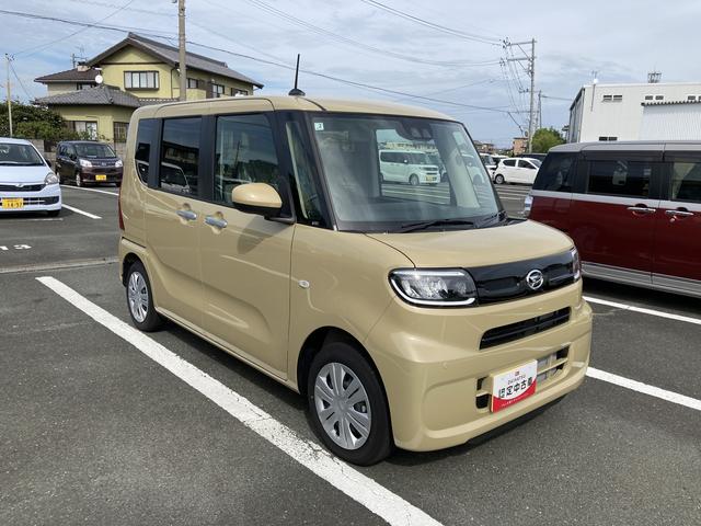 タントＸ１４インチフルホイールキャップ　フルＬＥＤヘッドランプ　オート格納式カラードドアミラー　左側パワースライドドア　ＴＦＴカラーマルチインフォメーションディスプレイ　フルファブリックシート（静岡県）の中古車