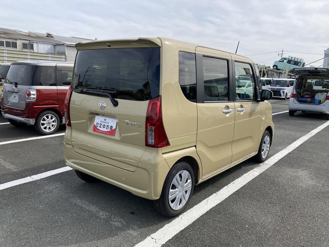 タントＸ１４インチフルホイールキャップ　フルＬＥＤヘッドランプ　オート格納式カラードドアミラー　左側パワースライドドア　ＴＦＴカラーマルチインフォメーションディスプレイ　フルファブリックシート（静岡県）の中古車