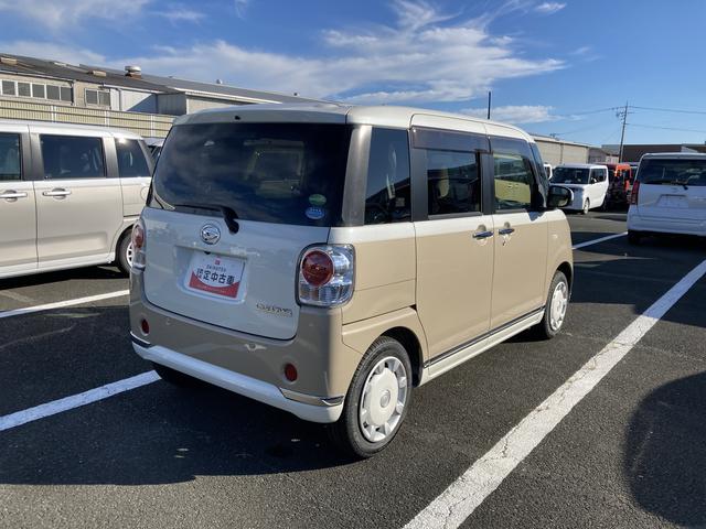 ムーヴキャンバスGメイクアップVS SAIII14インチフルホイールキャップ LEDヘッドランプ キーフリーシステム 両側パワースライドドア オートエアコン(プッシュ式) オートライト 置きラクボックス(静岡県)の中古車