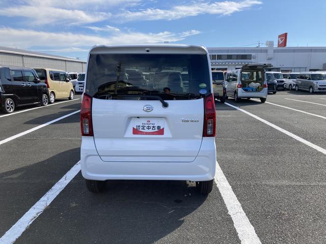 タントX14インチフルホイールキャップ フルLEDヘッドランプ オート格納式カラードドアミラー 左側パワースライドドア TFTカラーマルチインフォメーションディスプレイ フルファブリックシート(静岡県)の中古車