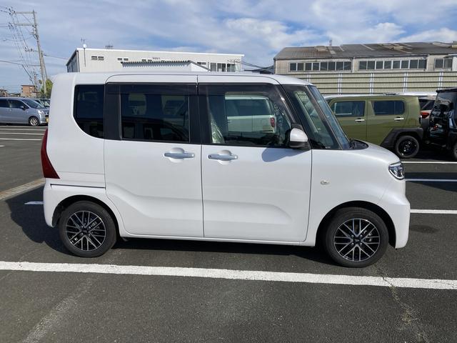 タントX14インチフルホイールキャップ フルLEDヘッドランプ オート格納式カラードドアミラー 左側パワースライドドア TFTカラーマルチインフォメーションディスプレイ フルファブリックシート(静岡県)の中古車