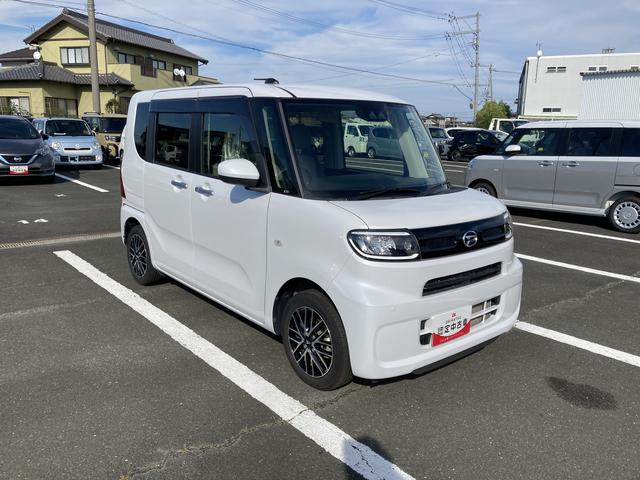 タントX14インチフルホイールキャップ フルLEDヘッドランプ オート格納式カラードドアミラー 左側パワースライドドア TFTカラーマルチインフォメーションディスプレイ フルファブリックシート(静岡県)の中古車