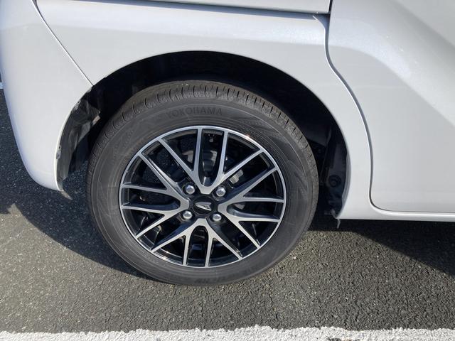 タントX14インチフルホイールキャップ フルLEDヘッドランプ オート格納式カラードドアミラー 左側パワースライドドア TFTカラーマルチインフォメーションディスプレイ フルファブリックシート(静岡県)の中古車