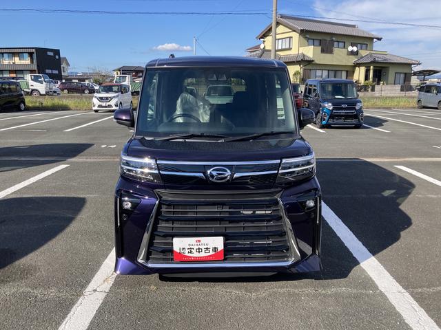 タントカスタムX14インチアルミホイール 大型エアロバンパー フルLEDヘッドランプ オート格納式カラードドアミラー 両側パワースライドドア キーフリーシステム プッシュボタンスタート(静岡県)の中古車