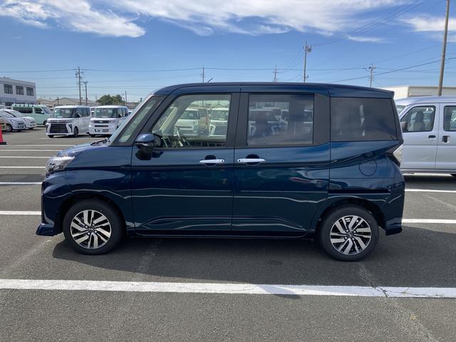 トールカスタムGLEDヘッドランプ キーフリーシステム プッシュボタンスタート オートエアコン(プッシュ式) 両側パワースライドドア マルチインフォメーションディスプレイ(静岡県)の中古車