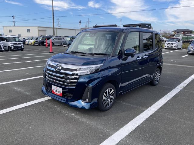 トールカスタムGLEDヘッドランプ キーフリーシステム プッシュボタンスタート オートエアコン(プッシュ式) 両側パワースライドドア マルチインフォメーションディスプレイ(静岡県)の中古車