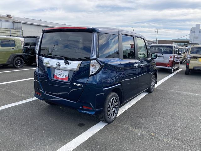 トールカスタムGLEDヘッドランプ キーフリーシステム プッシュボタンスタート オートエアコン(プッシュ式) 両側パワースライドドア マルチインフォメーションディスプレイ(静岡県)の中古車