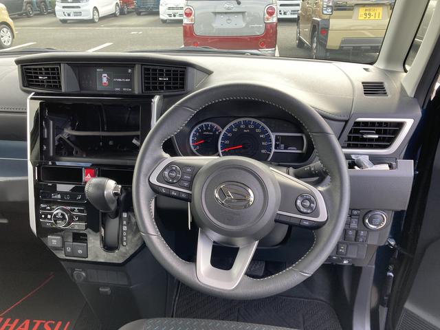 トールカスタムGLEDヘッドランプ キーフリーシステム プッシュボタンスタート オートエアコン(プッシュ式) 両側パワースライドドア マルチインフォメーションディスプレイ(静岡県)の中古車