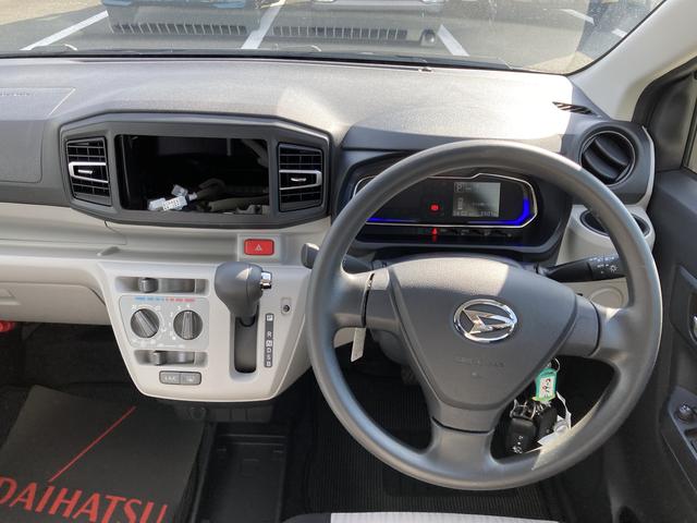 ミライースX SAIII14インチフルホイールキャップ LEDヘッドランプ 電動格納式(カラード)ドアミラー 自発光式デジタルメーターブルーイルミネーションメーター マニュアルエアコン(ダイヤル式) キーレスエントリー(静岡県)の中古車