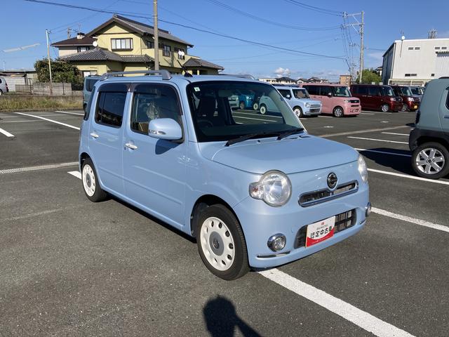 ミラココアココアプラスＸスペシャルコーデキーフリーシステム　ＵＶカットガラス　オートエアコン（プッシュ式）　パワーウィンドウ　電動格納ドアミラー　ハロゲンヘッドライト　フルホイールキャップ（静岡県）の中古車