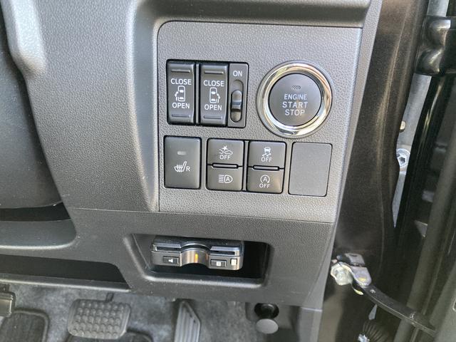 タントカスタムRS トップエディションSAIII15インチアルミホイール 大型エアロバンパー LEDヘッドランプ オート格納式カラードドアミラー 本革巻ステアリングホイール 両側パワースライドドア(静岡県)の中古車