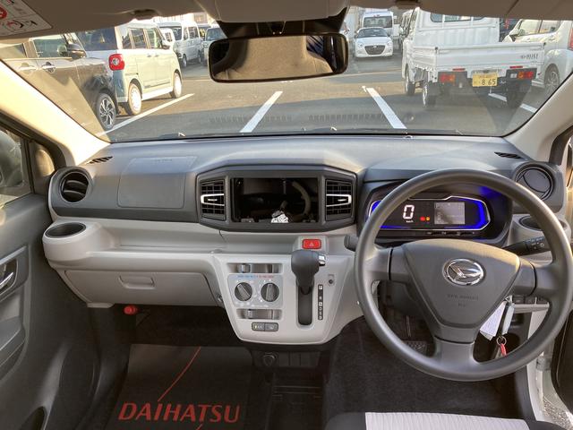 ミライースX SAIII14インチフルホイールキャップ LEDヘッドランプ 電動格納式(カラード)ドアミラー 自発光式デジタルメーターブルーイルミネーションメーター マニュアルエアコン(ダイヤル式) キーレスエントリー(静岡県)の中古車