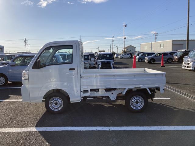 ハイゼットトラックスタンダード4WD CVT スーパーUVカットガラス(フロントウィンドウ) プリントレザーシート表皮 マニュアルエアコン クリーンエアフィルター 電動式パワーステアリング(静岡県)の中古車