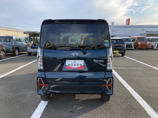 タントカスタムＸ１４インチアルミホイール　大型エアロバンパー　フルＬＥＤヘッドランプ　オート格納式カラードドアミラー　両側パワースライドドア　キーフリーシステム　プッシュボタンスタート（静岡県）の中古車