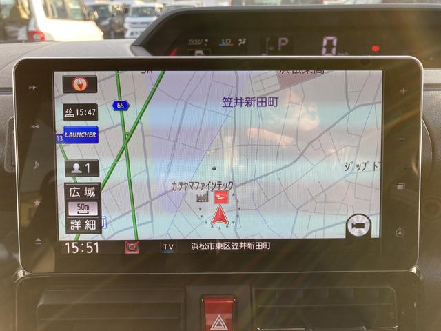 タントカスタムＸ１４インチアルミホイール　大型エアロバンパー　フルＬＥＤヘッドランプ　オート格納式カラードドアミラー　両側パワースライドドア　キーフリーシステム　プッシュボタンスタート（静岡県）の中古車