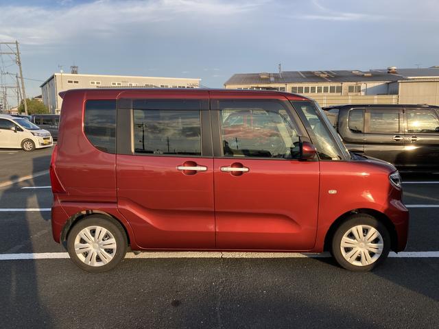 タントＸ１４インチフルホイールキャップ　フルＬＥＤヘッドランプ　オート格納式カラードドアミラー　左側パワースライドドア　ＴＦＴカラーマルチインフォメーションディスプレイ　フルファブリックシート（静岡県）の中古車