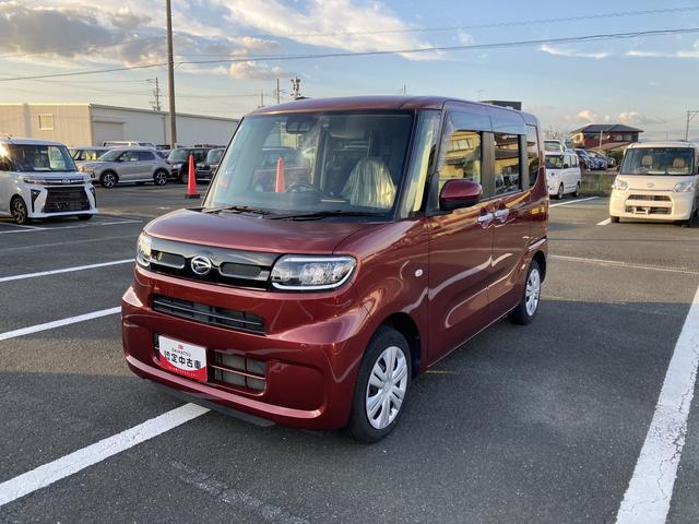 タントＸ１４インチフルホイールキャップ　フルＬＥＤヘッドランプ　オート格納式カラードドアミラー　左側パワースライドドア　ＴＦＴカラーマルチインフォメーションディスプレイ　フルファブリックシート（静岡県）の中古車