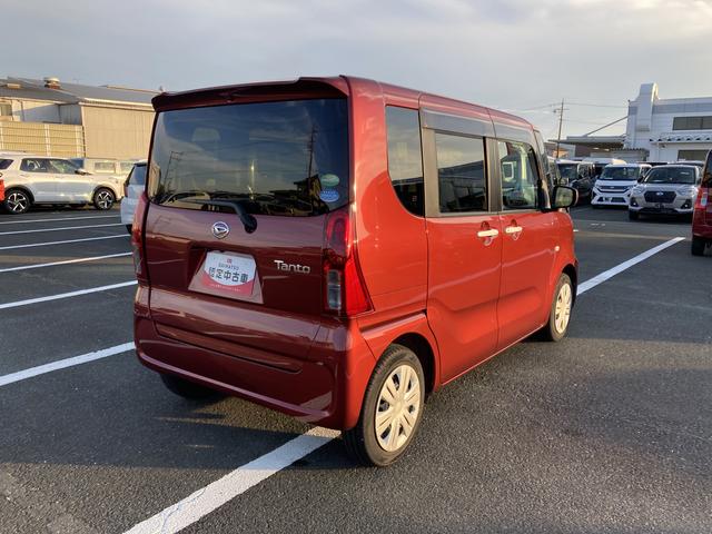 タントＸ１４インチフルホイールキャップ　フルＬＥＤヘッドランプ　オート格納式カラードドアミラー　左側パワースライドドア　ＴＦＴカラーマルチインフォメーションディスプレイ　フルファブリックシート（静岡県）の中古車