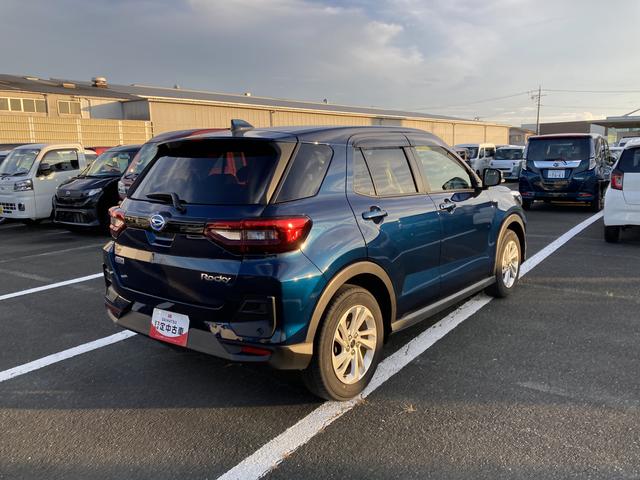 ロッキーX HEV16インチアルミホイール フルLEDヘッドランプ ドアアウターハンドル(ボディ同色) オートエアコン(プッシュ式) UVカットガラス キーフリーシステム プッシュボタンスタート(静岡県)の中古車