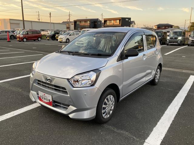 ミライースＬ　ＳＡIII１３インチフルホイールキャップ　マルチリフレクターハロゲンヘッドランプ　可倒式ドアミラー　自発光式デジタルメーターアンバーイルミネーションメーター　マニュアルエアコン（ダイヤル式）　キーレスエントリー（静岡県）の中古車