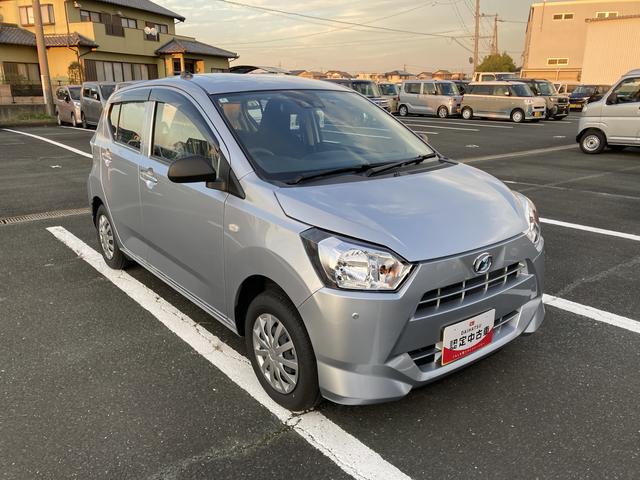 ミライースＬ　ＳＡIII１３インチフルホイールキャップ　マルチリフレクターハロゲンヘッドランプ　可倒式ドアミラー　自発光式デジタルメーターアンバーイルミネーションメーター　マニュアルエアコン（ダイヤル式）　キーレスエントリー（静岡県）の中古車