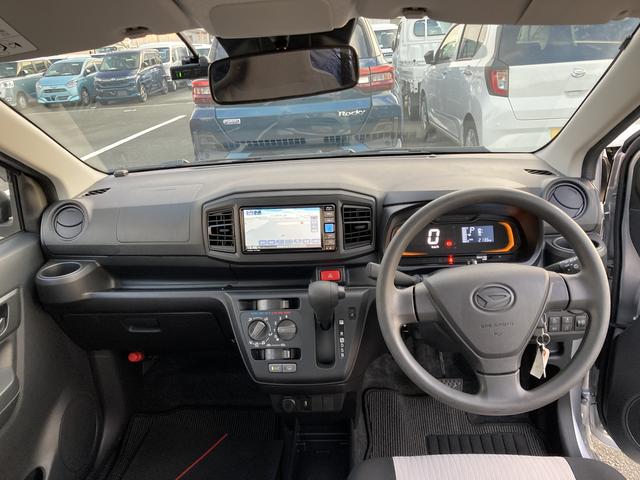 ミライースＬ　ＳＡIII１３インチフルホイールキャップ　マルチリフレクターハロゲンヘッドランプ　可倒式ドアミラー　自発光式デジタルメーターアンバーイルミネーションメーター　マニュアルエアコン（ダイヤル式）　キーレスエントリー（静岡県）の中古車