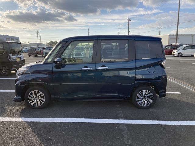 トールカスタムGLEDヘッドランプ キーフリーシステム プッシュボタンスタート オートエアコン(プッシュ式) 両側パワースライドドア マルチインフォメーションディスプレイ(静岡県)の中古車