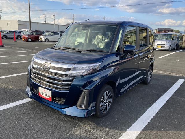 トールカスタムGLEDヘッドランプ キーフリーシステム プッシュボタンスタート オートエアコン(プッシュ式) 両側パワースライドドア マルチインフォメーションディスプレイ(静岡県)の中古車