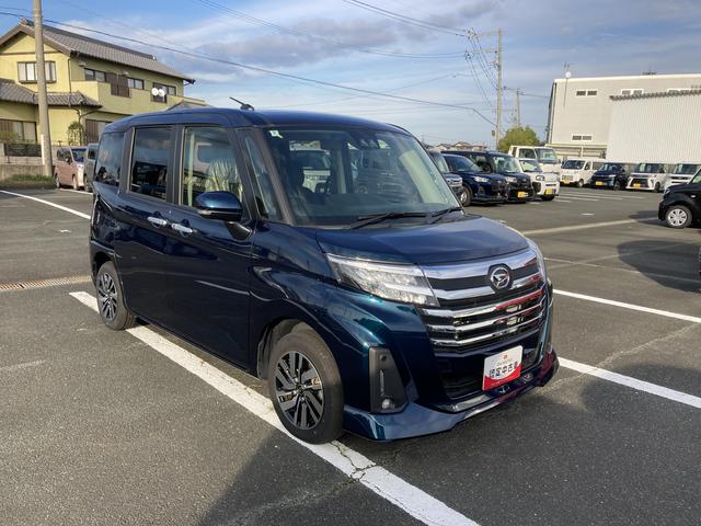 トールカスタムGLEDヘッドランプ キーフリーシステム プッシュボタンスタート オートエアコン(プッシュ式) 両側パワースライドドア マルチインフォメーションディスプレイ(静岡県)の中古車