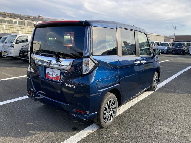 トールカスタムGLEDヘッドランプ キーフリーシステム プッシュボタンスタート オートエアコン(プッシュ式) 両側パワースライドドア マルチインフォメーションディスプレイ(静岡県)の中古車