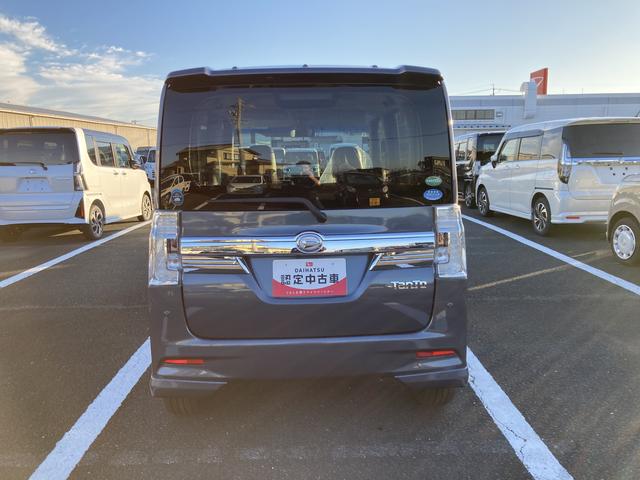 タントカスタムＲＳ　トップエディションＳＡII１５インチアルミホイール　大型エアロバンパー　ＬＥＤヘッドランプ　オート格納式カラードドアミラー　本革巻ステアリングホイール　両側パワースライドドア（静岡県）の中古車